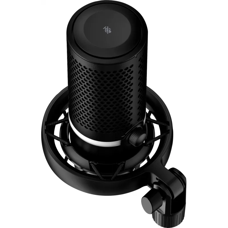 HyperX DuoCast - mikrofon USB (czarny) - podświetlenie RGB
