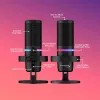 HyperX DuoCast - mikrofon USB (czarny) - podświetlenie RGB