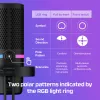HyperX DuoCast - mikrofon USB (czarny) - podświetlenie RGB