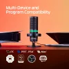 HyperX DuoCast - mikrofon USB (czarny) - podświetlenie RGB