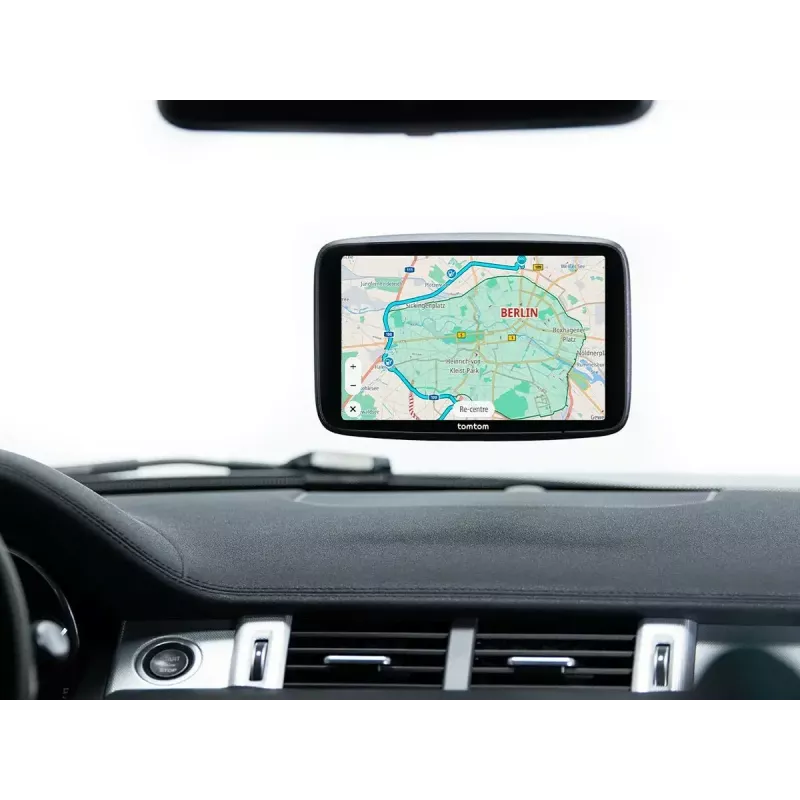 Ręczny nawigator GPS TOMTOM GO z 7-calowym ekranem dotykowym, 32 GB, mapy Europy, czarny