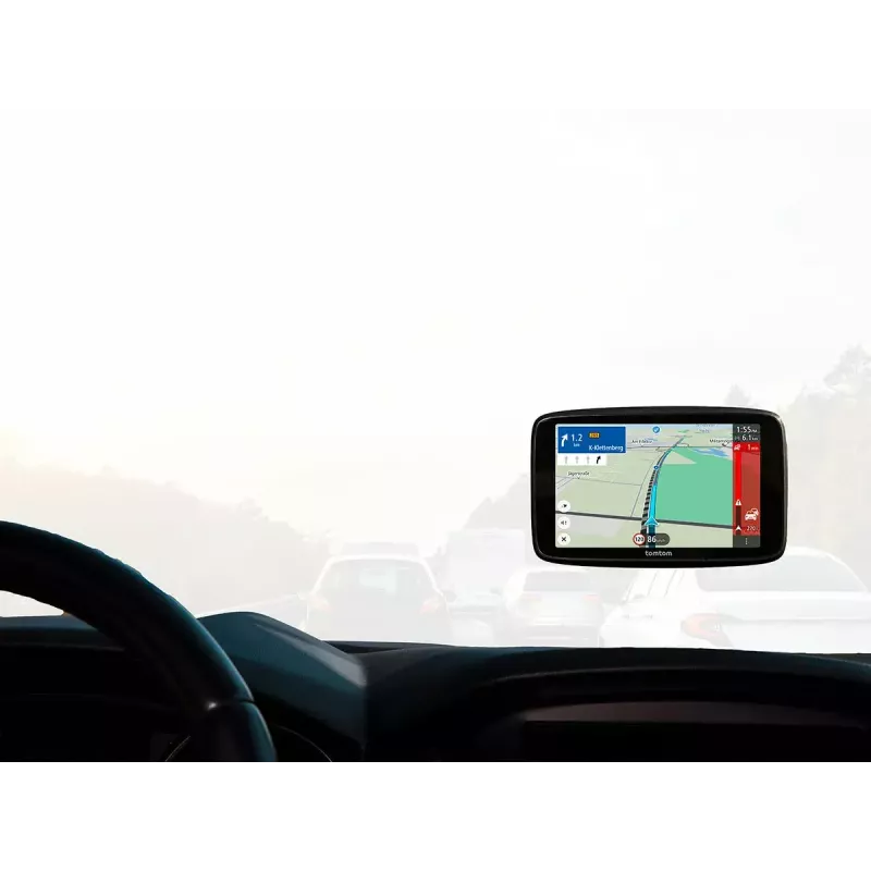 Ręczny nawigator GPS TOMTOM GO z 7-calowym ekranem dotykowym, 32 GB, mapy Europy, czarny