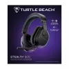 Turtle Beach Stealth 600 Czarny Bezprzewodowy Zestaw słuchawkowy do gier z baterią do 80 godzin, przetwornikami 50 mm i Bluetooth dla PC, PS5, PS4 i urządzeń mobilnych
