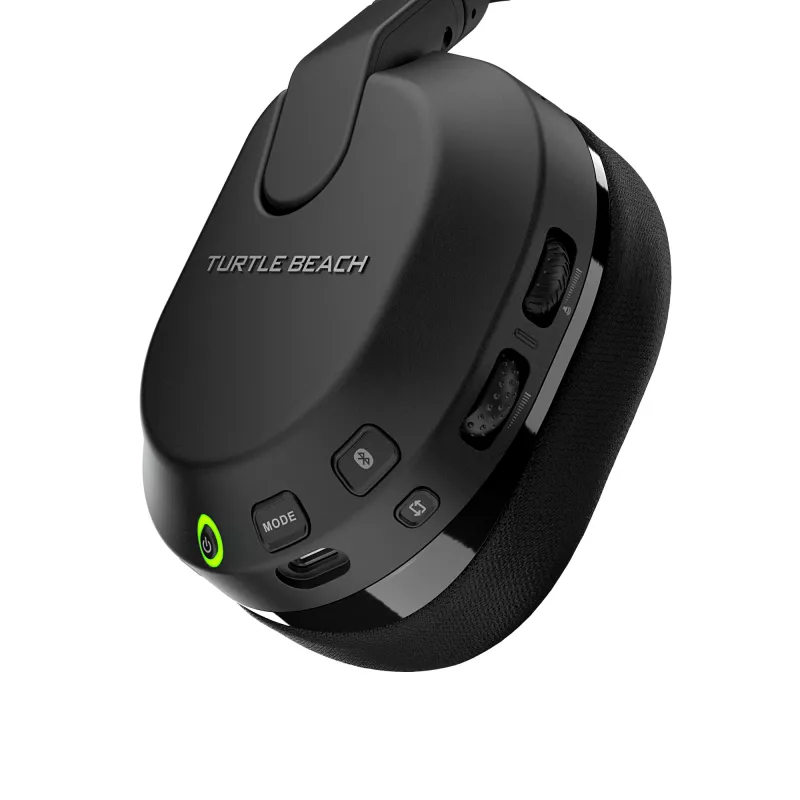 Turtle Beach Stealth 600 Czarny Bezprzewodowy Zestaw słuchawkowy do gier PlayStation z baterią do 80 godz., głośnikami 50 mm i Bluetooth do PS5, PS4, PC i urządzeń mobilnych