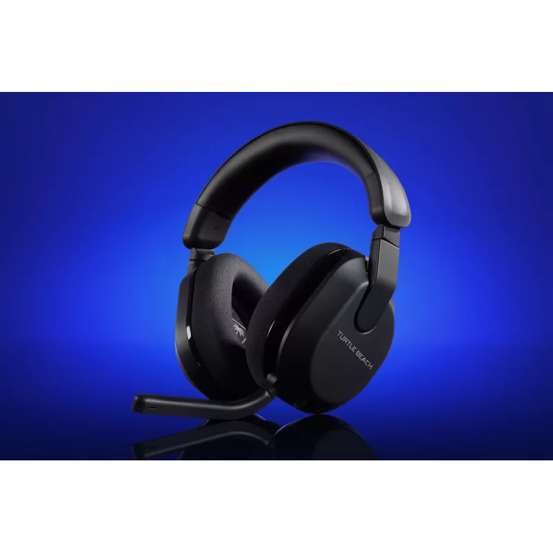 Turtle Beach Stealth 600 Czarny Bezprzewodowy Zestaw słuchawkowy do gier PlayStation z baterią do 80 godz., głośnikami 50 mm i Bluetooth do PS5, PS4, PC i urządzeń mobilnych