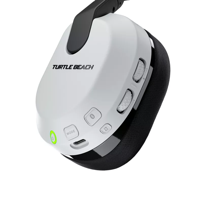 Turtle Beach Stealth 600 biały PlayStation Bezprzewodowy zestaw słuchawkowy do gier z baterią do 80 h, przetwornikami 50 mm i Bluetooth dla PS5, PS4, PC i urządzeń mobilnych