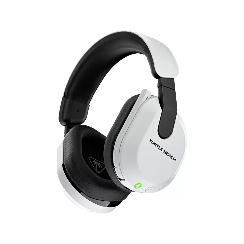 Turtle Beach Stealth 600 biały PlayStation Bezprzewodowy zestaw słuchawkowy do gier z baterią do 80 h, przetwornikami 50 mm i Bluetooth dla PS5, PS4, PC i urządzeń mobilnych