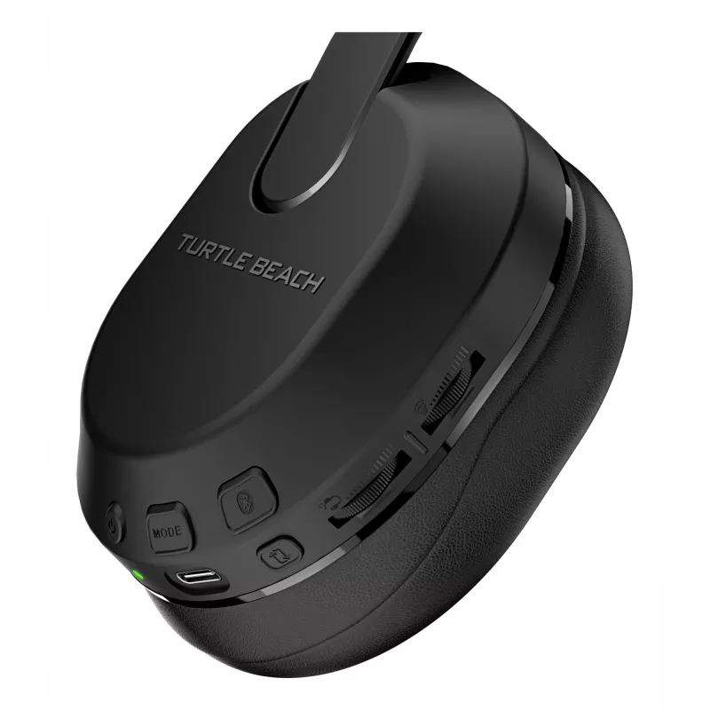 Turtle Beach Stealth 500 Czarny Bezprzewodowy Zestaw Słuchawkowy do Gier dla PlayStation z baterią do 40 godz. i Bluetooth dla PS5, PS4, PC i urządzeń mobilnych
