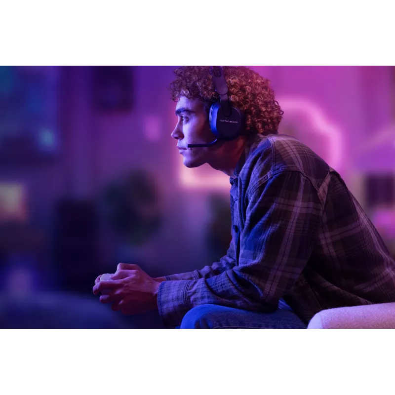 Turtle Beach Stealth 500 Czarny Bezprzewodowy Zestaw Słuchawkowy do Gier dla PlayStation z baterią do 40 godz. i Bluetooth dla PS5, PS4, PC i urządzeń mobilnych