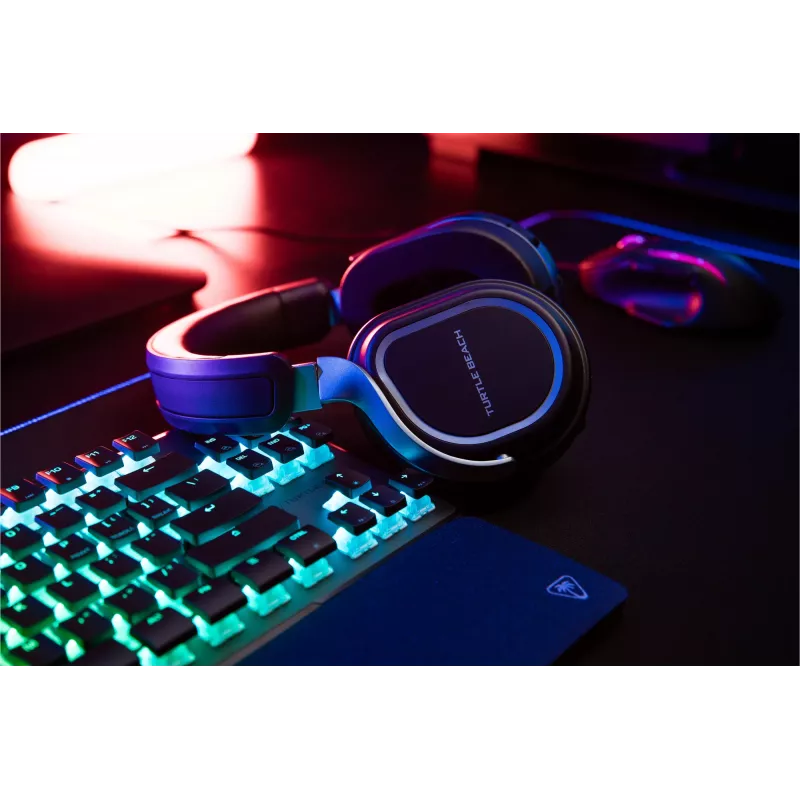 Zestaw słuchawkowy Turtle Beach Stealth 700 Czarny PlayStation Wireless Gaming Headset z baterią do 80h, Bluetooth, podwójne nadajniki i przetworniki 60mm dla PS5, PS4, PC i urządzeń mobilnych