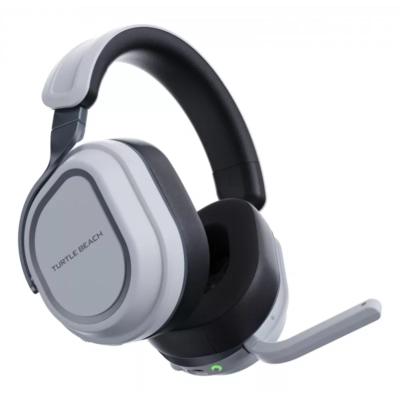 Turtle Beach Stealth 700 biały PlayStation Bezprzewodowy zestaw słuchawkowy do gier z baterią do 80 godz., Bluetooth, dwoma nadajnikami i głośnikami 60 mm dla PS5, PS4, PC i urządzeń mobilnych