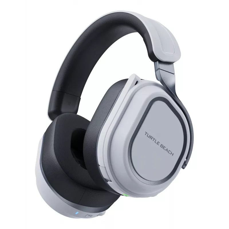 Turtle Beach Stealth 700 biały PlayStation Bezprzewodowy zestaw słuchawkowy do gier z baterią do 80 godz., Bluetooth, dwoma nadajnikami i głośnikami 60 mm dla PS5, PS4, PC i urządzeń mobilnych