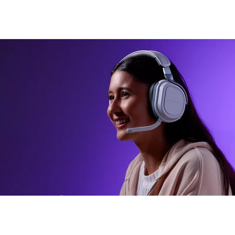 Turtle Beach Stealth 700 biały PlayStation Bezprzewodowy zestaw słuchawkowy do gier z baterią do 80 godz., Bluetooth, dwoma nadajnikami i głośnikami 60 mm dla PS5, PS4, PC i urządzeń mobilnych