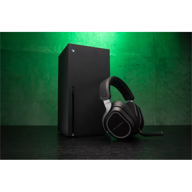 Turtle Beach Stealth 700 Czarny Bezprzewodowy Zestaw Słuchawkowy do Gier dla Xbox z 80-godzinną baterią, Bluetooth, podwójnymi nadajnikami i 60-milimetrowymi przetwornikami dla Xbox Series X lub S, Xbox One, PC i urządzeń mobilnych