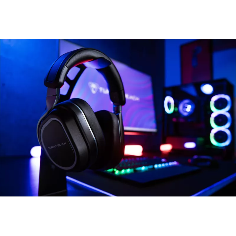Turtle Beach Stealth 700 Czarny Bezprzewodowy Zestaw Słuchawkowy do Gier dla Xbox z 80-godzinną baterią, Bluetooth, podwójnymi nadajnikami i 60-milimetrowymi przetwornikami dla Xbox Series X lub S, Xbox One, PC i urządzeń mobilnych
