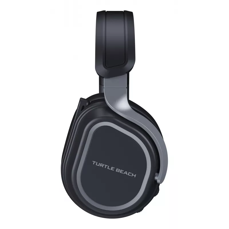 Turtle Beach Stealth 700 Czarny Bezprzewodowy Zestaw słuchawkowy do gier na PC z baterią do 80 godzin, Bluetooth, podwójnymi nadajnikami i głośnikami 60 mm na PC, PS5, PS4 i urządzenia mobilne