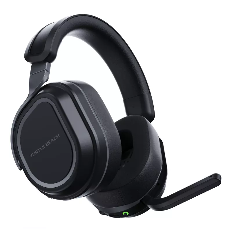 Turtle Beach Stealth 700 Czarny Bezprzewodowy Zestaw słuchawkowy do gier na PC z baterią do 80 godzin, Bluetooth, podwójnymi nadajnikami i głośnikami 60 mm na PC, PS5, PS4 i urządzenia mobilne