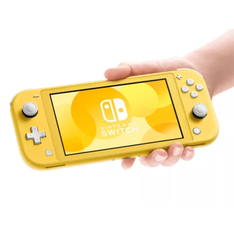 Nintendo Switch Lite, Nintendo Switch, NVIDIA Tegra, Żółty, Analogowy / Cyfrowy, D-pad, Przyciski