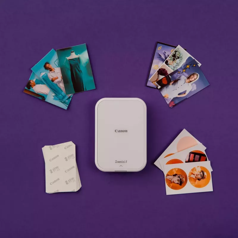 Canon Zoemini 2 drukarka fotograficzna ZINK (Zero Ink) 313 x 500 DPI 5 cm x 7,6 cm (2 inch x 3 inch)