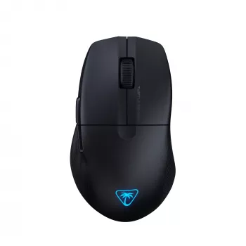 Turtle Beach Pure Air Czarny – Ultra Lekka Bezprzewodowa Ergonomiczna Mysz Gamingowa RGB, Sensor Optyczny 26K DPI, 125h Bateria, Podświetlenie RGB