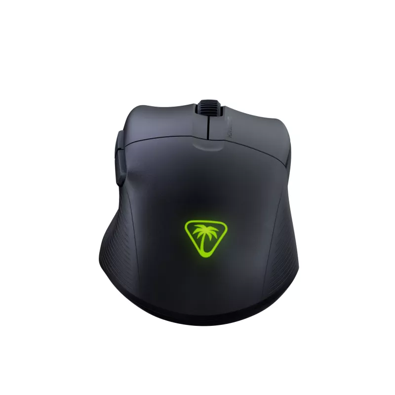 Turtle Beach Pure Air Czarny – Ultra Lekka Bezprzewodowa Ergonomiczna Mysz Gamingowa RGB, Sensor Optyczny 26K DPI, 125h Bateria, Podświetlenie RGB