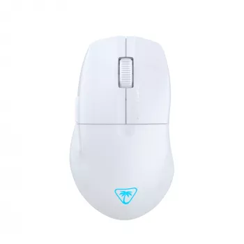 Turtle Beach Pure Air biały - Ultra-Lekka Bezprzewodowa Ergonomiczna Mysz Gamingowa RGB, Sensor Optyczny 26K DPI, Bateria 125h, Podświetlenie RGB