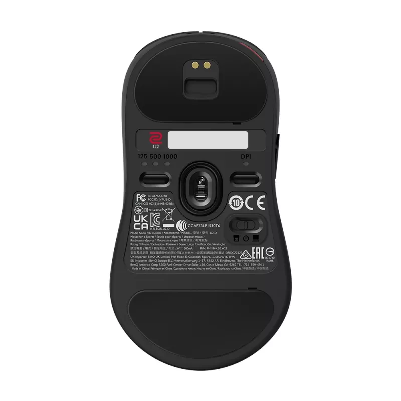 Mysz ZOWIE U2 Gaming Symetryczna RF Wireless Optyczna 3200 DPI
