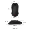 Mysz ZOWIE U2 Gaming Symetryczna RF Wireless Optyczna 3200 DPI