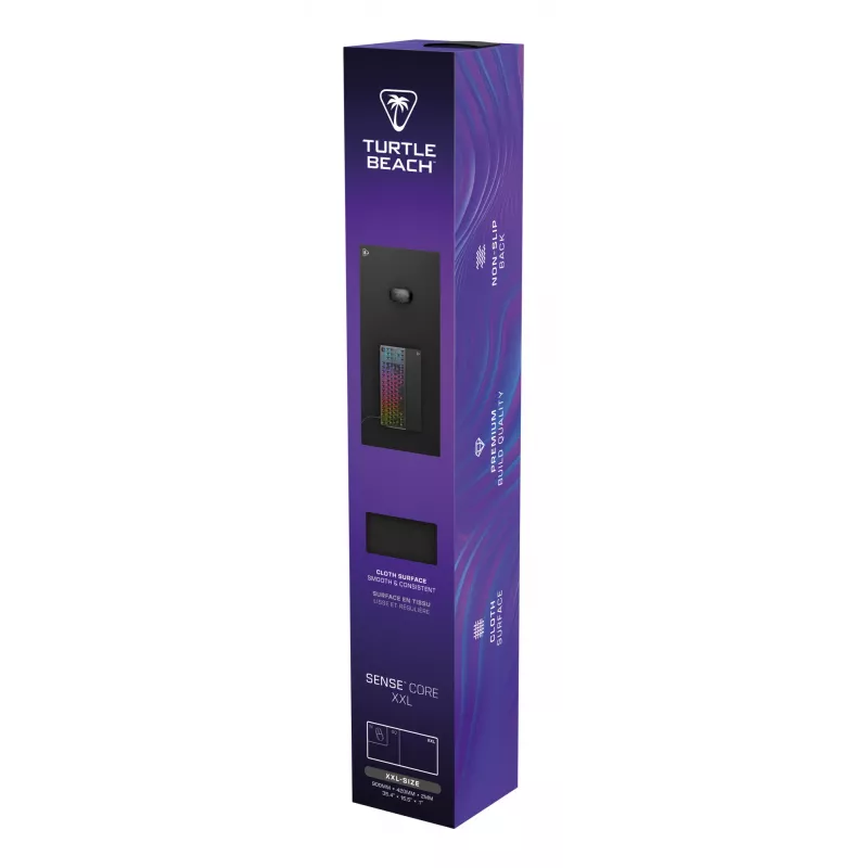 Turtle Beach Sense Core XXL Podkładka pod mysz gamingowa Czarny