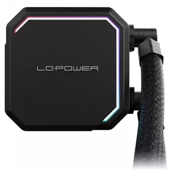 Uniwersalny zestaw chłodzenia cieczą LC-Power LC-CC-240-B-ARGB 12 cm czarny