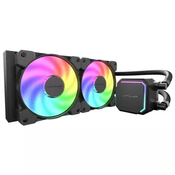 Uniwersalny zestaw chłodzenia cieczą LC-Power LC-CC-240-B-ARGB 12 cm czarny