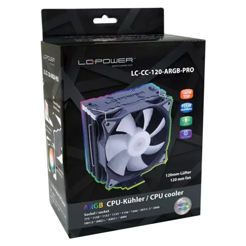 Cooler LC-Power LC-CC-120-ARGB-PRO