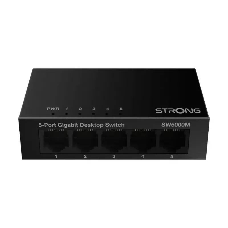 Przełącznik sieciowy Strong SW5000M Gigabit Ethernet 5 portów 10 Gbit/s
