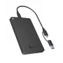 ICY BOX IB-201T-CU31 Obudowa SSD Czarny 2,5 cala