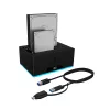 ICY BOX IB-127CL-U3 USB 3.2 Gen 1 (3.1 Gen 1) Type-B Czarny
