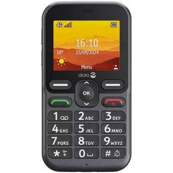 Smartfon Doro Leva L10, 2.4 cala, 32 GB, grafitowy