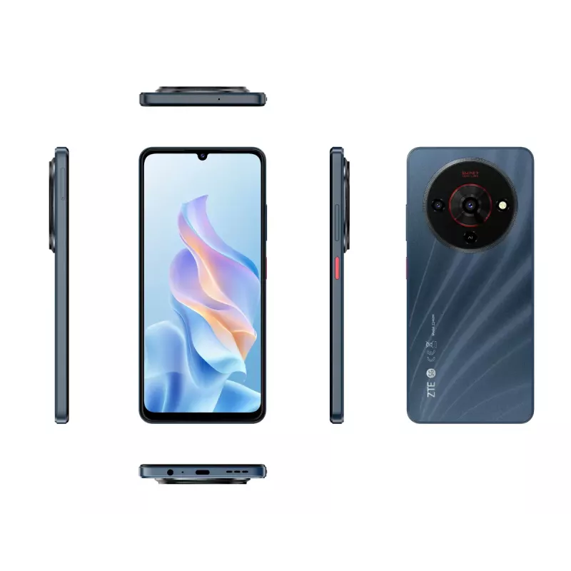 Smartfon ZTE Blade A76 5G 6.75 cala 6 GB 128 GB Czarny
