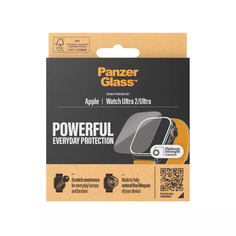 PanzerGlass ® Ochrona ekranu Apple Watch Ultra 2 | Ultra | 49 mm