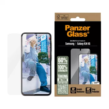 PanzerGlass ® Osłona ekranu Samsung Galaxy A36 5G | Ultra-Wide Fit