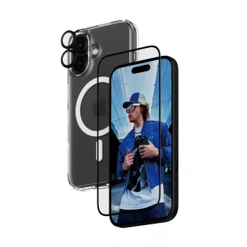 Pakiet ochronny 3 w 1 PanzerGlass iPhone '24 6,1 cala