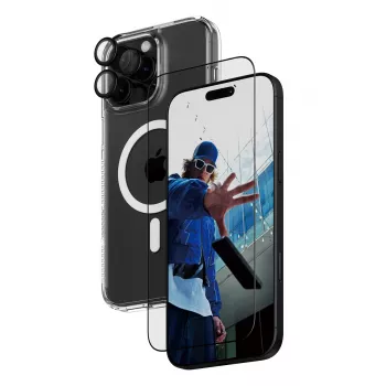 PanzerGlass ® 3-w-1 Pakiet Ochronny iPhone 16 Pro Max
