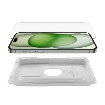 Szkło hartowane Belkin ScreenForce do iPhone 15 Plus, odporne na uderzenia i zarysowania