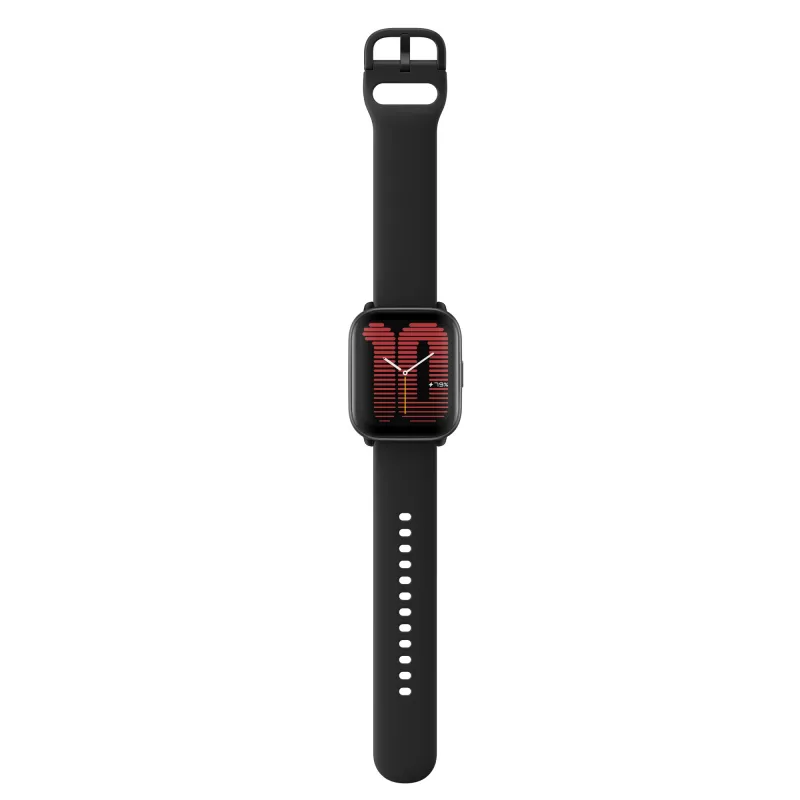Amazfit Active 4.45 cm (1.75) AMOLED Digital 390 x 450 pikseli dotykowy Czarny GPS (W2211EU5N)