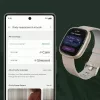 Smartwatch Fitbit Sense 2 Digital Touchscreen Czarny