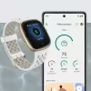 Smartwatch Fitbit Sense 2 Digital Touchscreen Czarny