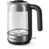 Czajnik szklany Philips 5000 Series HD9339/80, 1.7 L, 2200 W, Szkło, Stal nierdzewna, Wskaźnik poziomu wody, Bezprzewodowy