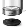 Czajnik szklany Philips 5000 Series HD9339/80, 1.7 L, 2200 W, Szkło, Stal nierdzewna, Wskaźnik poziomu wody, Bezprzewodowy