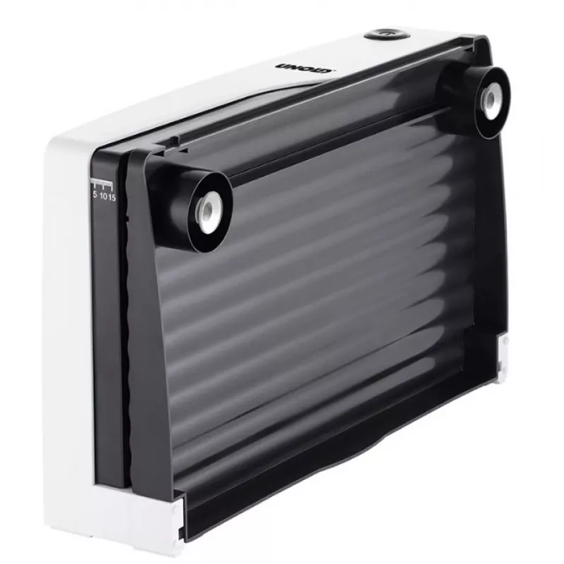 Unold 78860 krajalnica elektryczna 100 W czarna, biała z tworzywa sztucznego i stali nierdzewnej