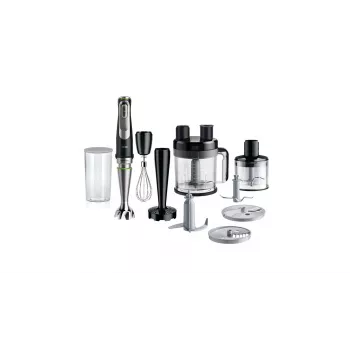 Blender ręczny Braun MultiQuick 9 MQ 9187XLI 0,6 l 1200 W Czarny, Stal nierdzewna