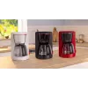 Drip coffee maker Bosch TKA3M134 — 1.4 L water tank, 15‑cup capacity, czerwony